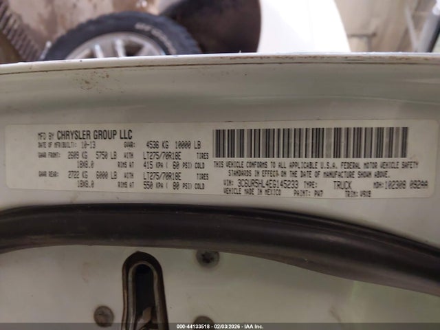 2014 Ram 2500 Tradesman მანქანა იყიდება აუქციონზე, vin: 3C6UR5HL4EG145233, აუქციონის ნომერი: 44133518