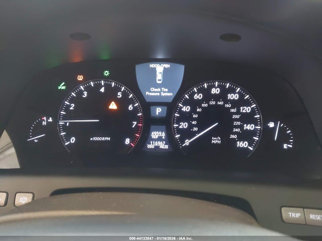Aukcja sprzedaży 2009 Lexus Ls 460, vin: JTHCL46F295002774, numer aukcji: 44133547