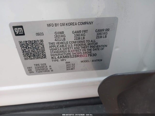 Продажа на аукционе авто 2024 Buick Encore Gx Preferred Fwd, vin: KL4AMBS28RB017630, номер лота: 44133713
