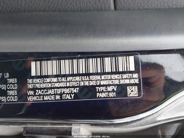 ZACCJABT0FPB67547 Jeep Renegade Latitude