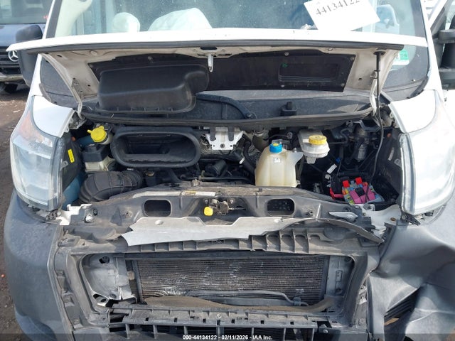 44134122 :رقم المزاد ، 3C6TRVAG6KE561123 vin ، 2019 Ram Promaster 1500 Low Roof 136 Wb مزاد بيع