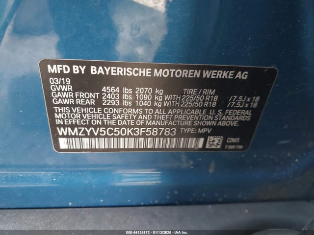 2019 MINI COUNTRYMAN WMZYV5C50K3F58783 Photo 8