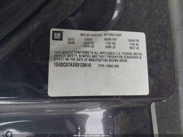 2006 CADILLAC STS 1G6DC67AX60128414 Photo 8