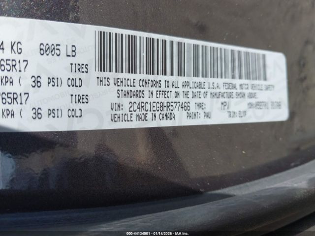 2017 CHRYSLER PACIFICA 2C4RC1EG8HR577466 Photo 8