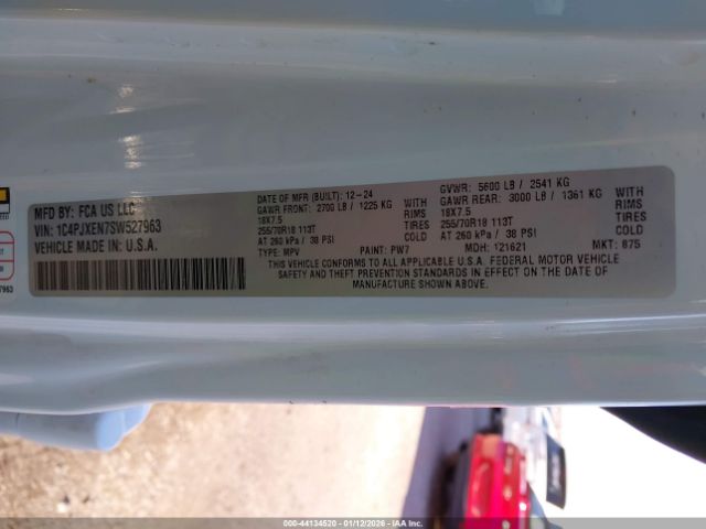 2025 JEEP WRANGLER 1C4PJXEN7SW527963 Photo 8