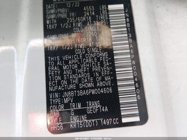 2023 NISSAN ROGUE JN8BT3BA6PW004606 Photo 8