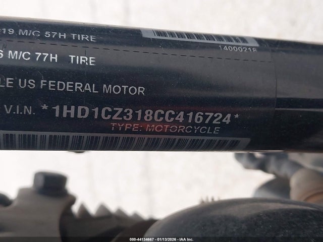 2012 HARLEY-DAVIDSON XL1200 1HD1CZ318CC416724 Photo 9