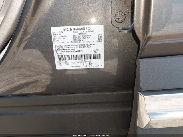 1FMWK8HC4SGA10960 Ford Explorer Platinum