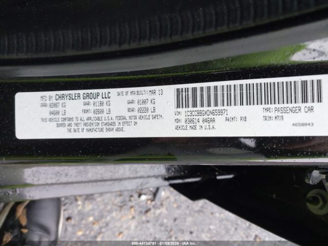 2013 CHRYSLER 200 1C3CCBBGXDN659971 Photo 8