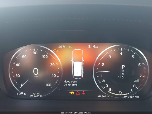 Aukcja sprzedaży 2018 Volvo V90 Cross Country T5, vin: YV4102NK2J1021497, numer aukcji: 44134829