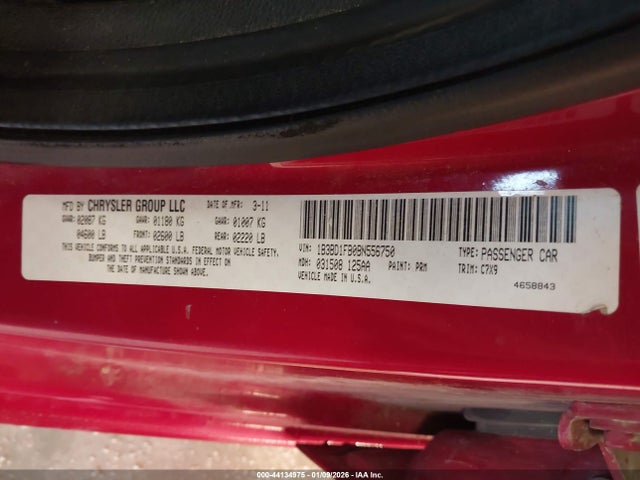 2011 DODGE AVENGER 1B3BD1FB0BN556750 Photo 8