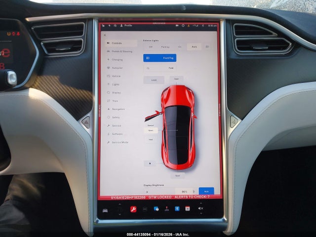 Aukcja sprzedaży 2017 Tesla Model S 100d/60d/75d/90d/p100d, vin: 5YJSA1E28HF182288, numer aukcji: 44135094