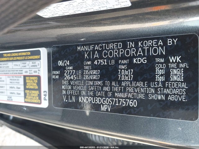 2025 KIA SPORTAGE KNDPU3DG0S7175760 Photo 8