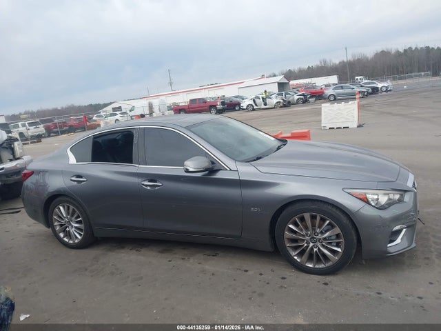 44135259 :رقم المزاد ، JN1EV7AP5KM516736 vin ، 2019 Infiniti Q50 3.0t Luxe مزاد بيع