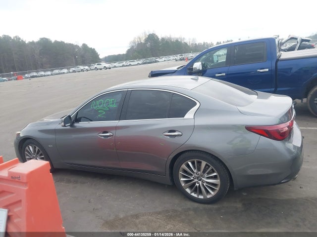 44135259 :رقم المزاد ، JN1EV7AP5KM516736 vin ، 2019 Infiniti Q50 3.0t Luxe مزاد بيع