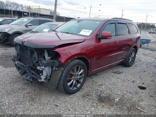 44135406 :رقم المزاد ، 1C4RDHDG9HC780592 vin ، 2017 Dodge Durango Gt Rwd مزاد بيع