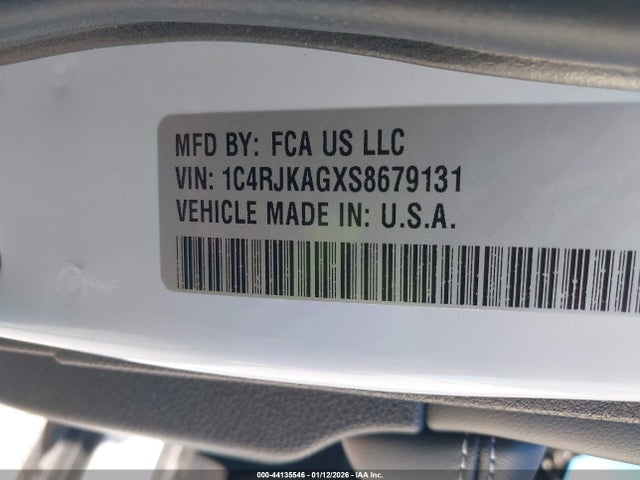 Продажа на аукционе авто 2025 Jeep Grand Cherokee L Altitude X 4x4, vin: 1C4RJKAGXS8679131, номер лота: 44135546