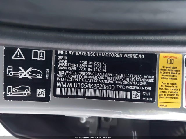 2019 MINI CLUBMAN WMWLU1C54K2F29800 Photo 8