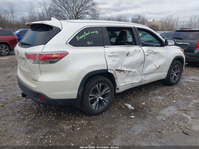 Продажа на аукционе авто 2016 Toyota Highlander Xle V6, vin: 5TDJKRFH3GS327855, номер лота: 44135595