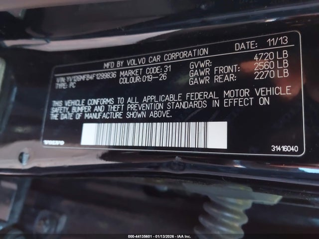 Volvo S60 T5 Premier 2015 YV126MFB4F1299836 Image 9