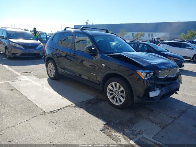 2017 BMW X3 5UXWX9C31H0T21927