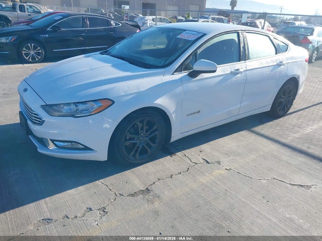 3FA6P0LU6JR115861 Ford Fusion Hybrid Se