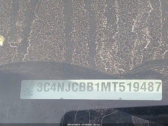 Jeep Compass Altitude Fwd 2021 3C4NJCBB1MT519487 Image 9