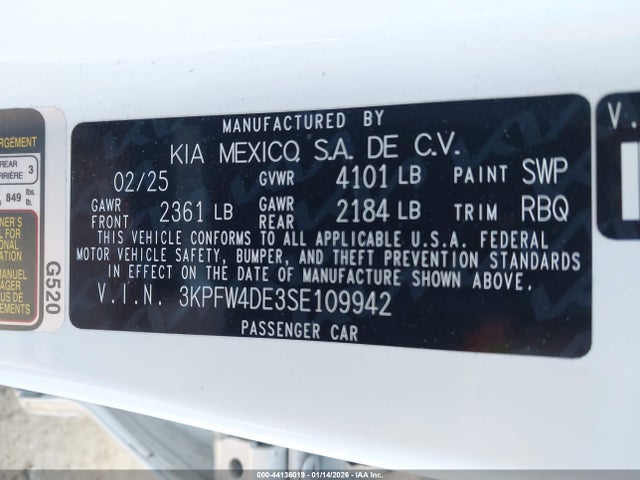 KIA K4 Gt-line 2025 3KPFW4DE3SE109942 Image 9