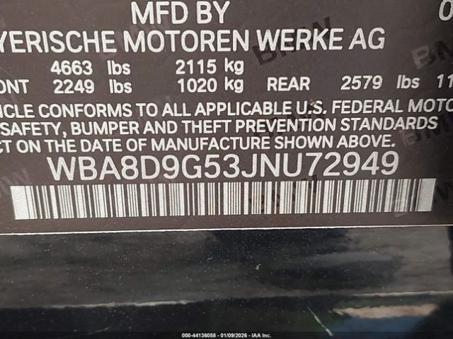 2018 BMW 330I WBA8D9G53JNU72949 Photo 8