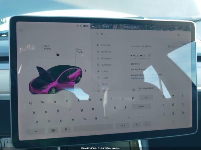 Tesla Model 3 Long Range/mid Range 2018 5YJ3E1EA8JF123800 Image 18