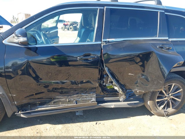 5TDKZRFH7KS307617 Toyota Highlander Xle