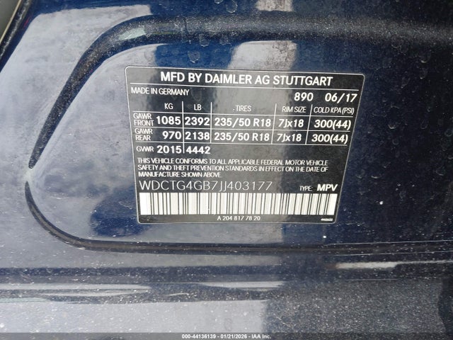 2018 MERCEDES-BENZ GLA 250 WDCTG4GB7JJ403177 Photo 8