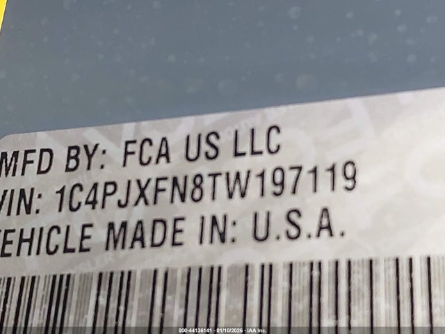 1C4PJXFN8TW197119 Jeep Wrangler
