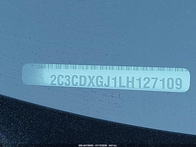 Продаж на аукціоні авто 2020 Dodge Charger Scat Pack Rwd, vin: 2C3CDXGJ1LH127109, номер лоту: 44136482