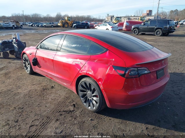2023 Tesla Model 3 Performance Dual Motor All-wheel Drive მანქანა იყიდება აუქციონზე, vin: 5YJ3E1EC1PF707787, აუქციონის ნომერი: 44136564