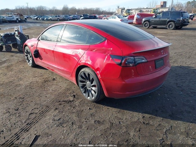 2023 Tesla Model 3 Performance Dual Motor All-wheel Drive მანქანა იყიდება აუქციონზე, vin: 5YJ3E1EC1PF707787, აუქციონის ნომერი: 44136564