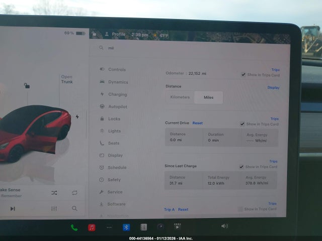2023 Tesla Model 3 Performance Dual Motor All-wheel Drive მანქანა იყიდება აუქციონზე, vin: 5YJ3E1EC1PF707787, აუქციონის ნომერი: 44136564