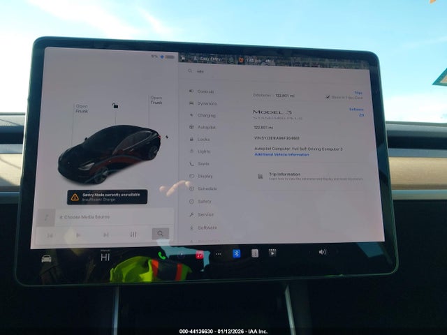 Продажа на аукционе авто 2019 Tesla Model 3 Long Range/mid Range/standard Range/standard Range Plus, vin: 5YJ3E1EA9KF304681, номер лота: 44136630