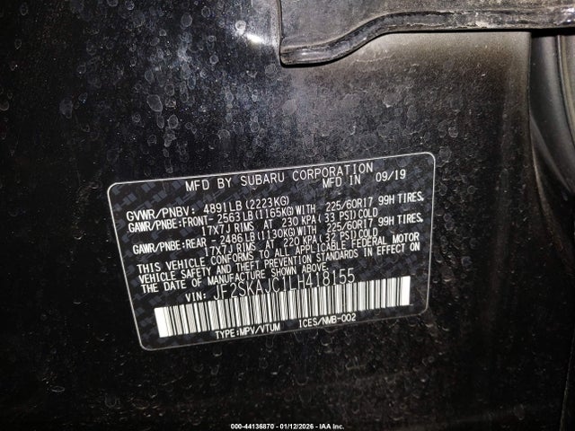 JF2SKAJC1LH418155 Subaru Forester Premium