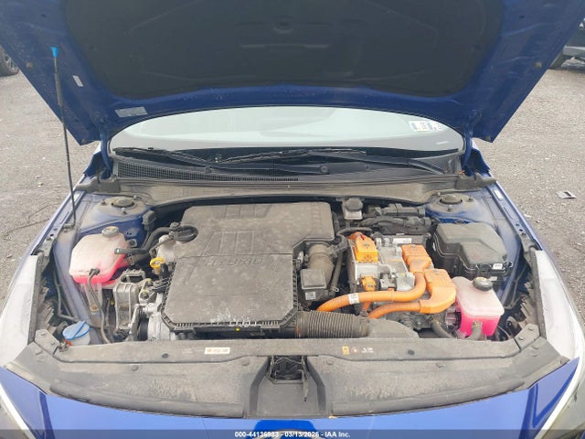 44136983 :رقم المزاد ، KMHLM4AJ7PU070433 vin ، 2023 Hyundai Elantra Hybrid Blue مزاد بيع