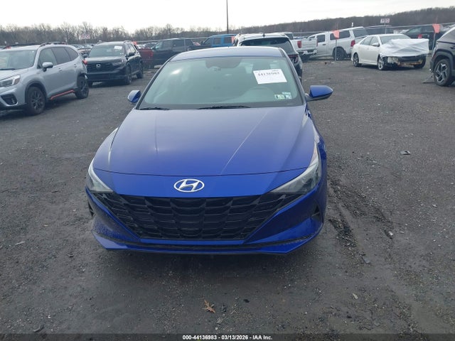 44136983 :رقم المزاد ، KMHLM4AJ7PU070433 vin ، 2023 Hyundai Elantra Hybrid Blue مزاد بيع