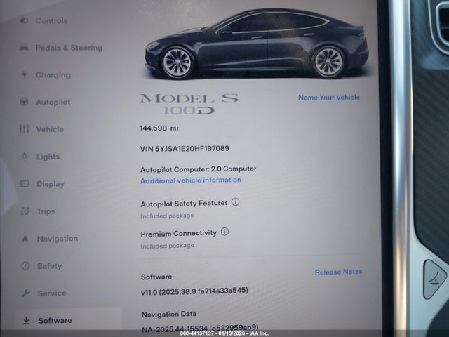 2017 TESLA MODEL S 5YJSA1E20HF197089 Photo 6