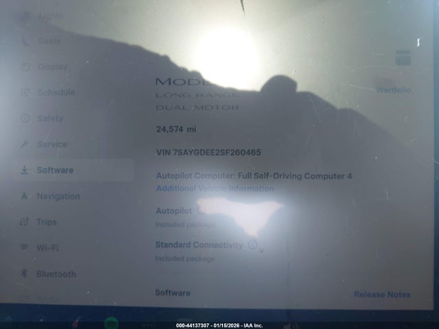 2025 TESLA MODEL Y 7SAYGDEE2SF260465 Photo 6