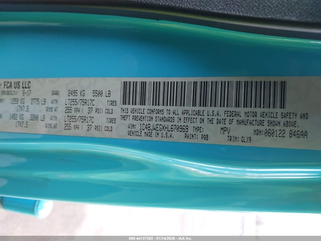 2017 JEEP WRANGLER UNLIMITED 1C4BJWEGXHL670969 Photo 8