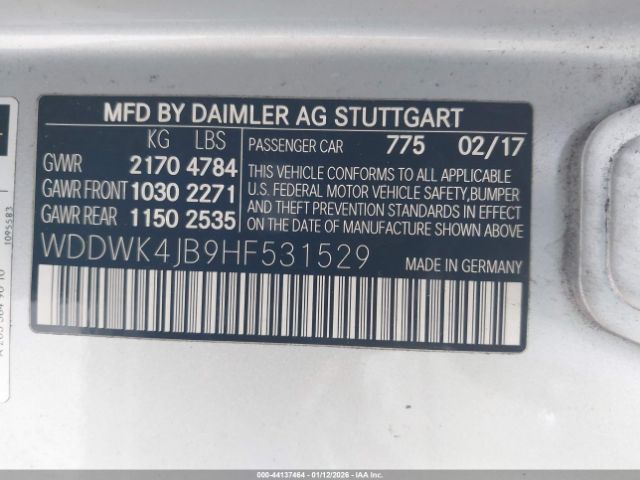 2017 MERCEDES-BENZ C 300 WDDWK4JB9HF531529 Photo 8