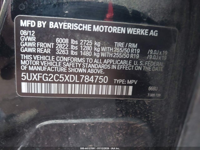 2013 BMW X6 5UXFG2C5XDL784750 Photo 8