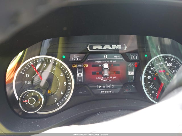 44137791 :رقم المزاد ، 1C6SRFMTXRN111541 vin ، 2024 Ram 1500 Big Horn  4x4 6'4 Box مزاد بيع