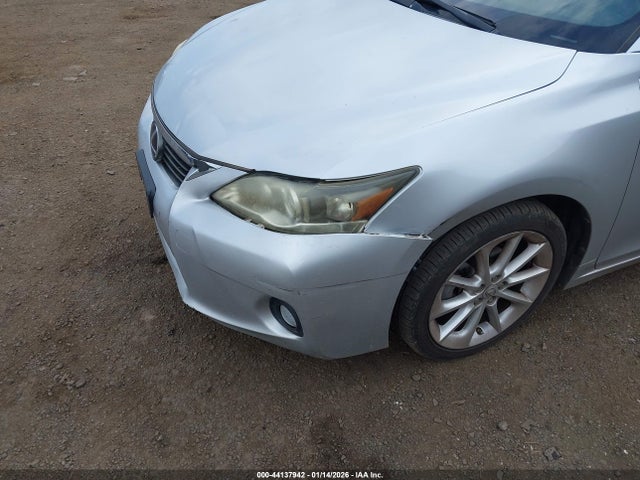 44137942 :رقم المزاد ، JTHKD5BH3C2091009 vin ، 2012 Lexus Ct 200h Premium مزاد بيع