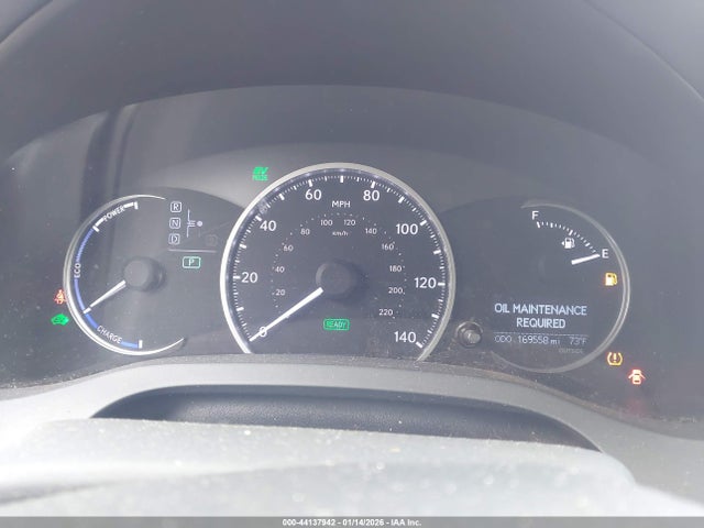 44137942 :رقم المزاد ، JTHKD5BH3C2091009 vin ، 2012 Lexus Ct 200h Premium مزاد بيع