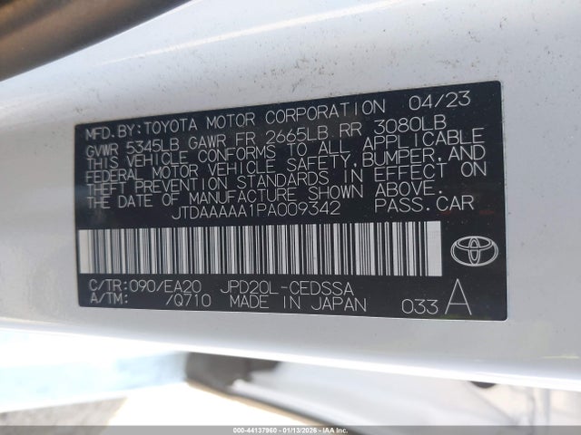 2023 TOYOTA MIRAI JTDAAAAA1PA009342 Photo 8